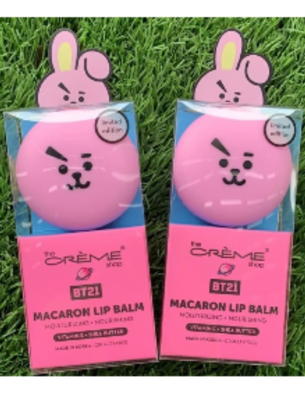 4- BT21 COOKY MACARON LIP BALM 💗🐰 - Picture 2 of 5